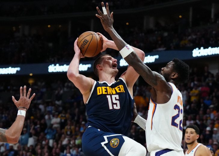 NBA: Playoffs-Phoenix Suns at Denver Nuggets