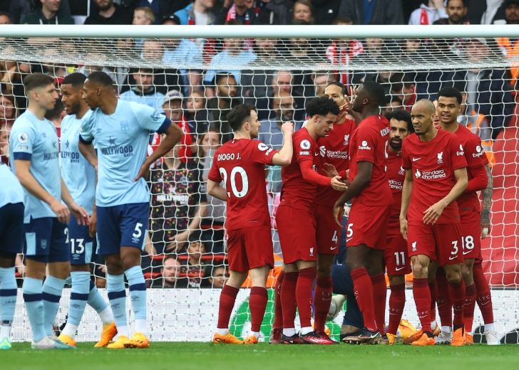 Premier League - Liverpool v Brentford