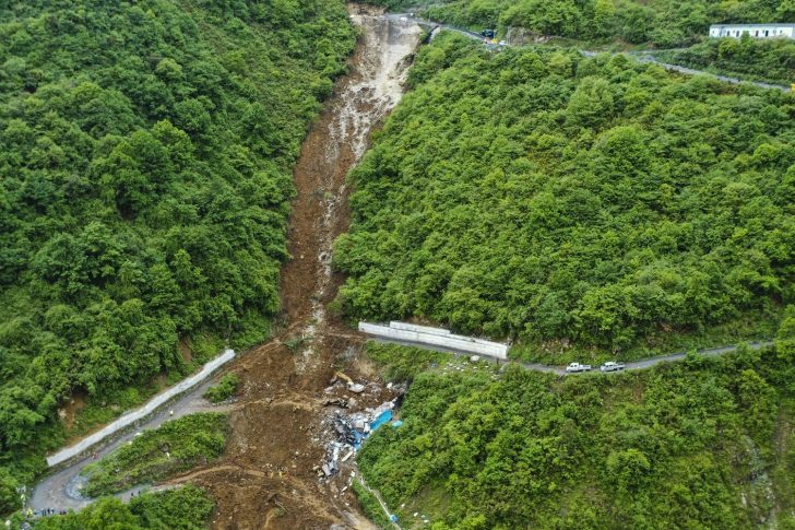 China Landslide
