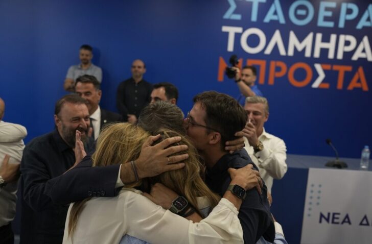 APTOPIX Greece Elections