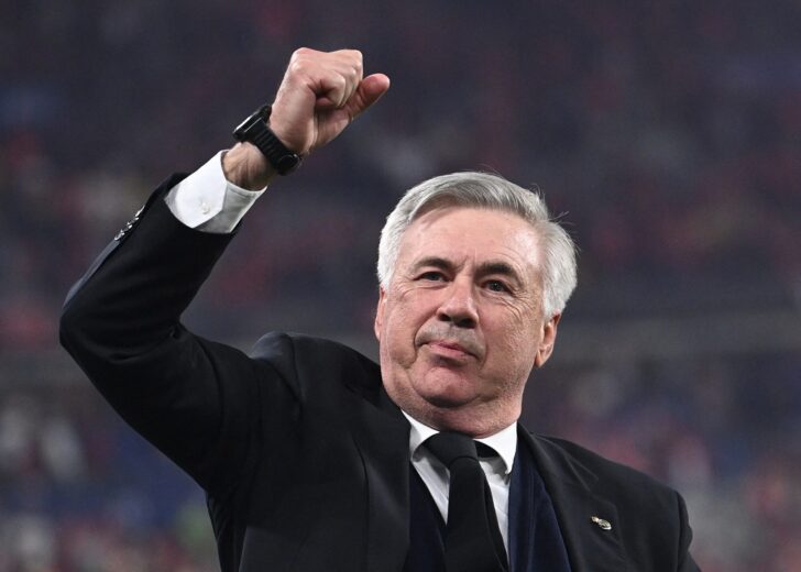 FILES-FBL-BRA-REAL MADRID-COACH-ANCELOTTI