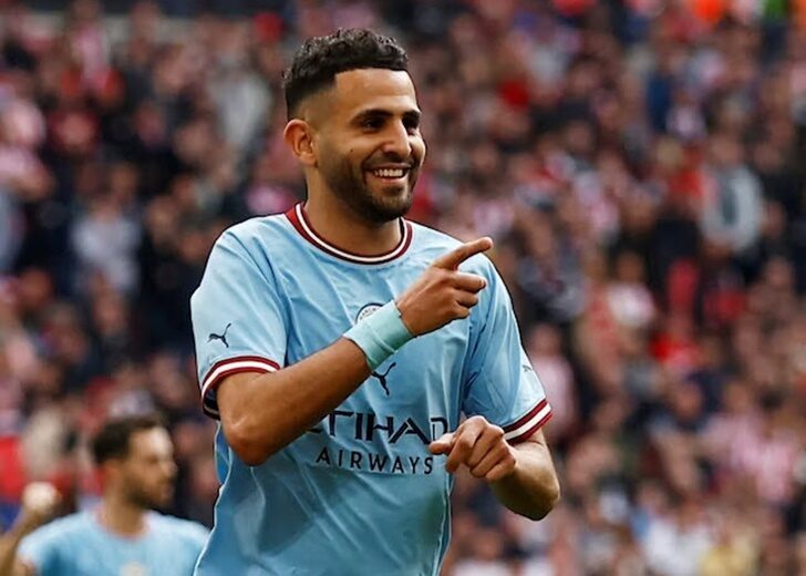 Riyad Mahrez Manchester City Reuters