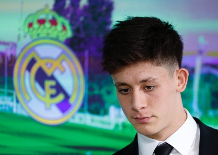 Real Madrid unveil Arda Guler