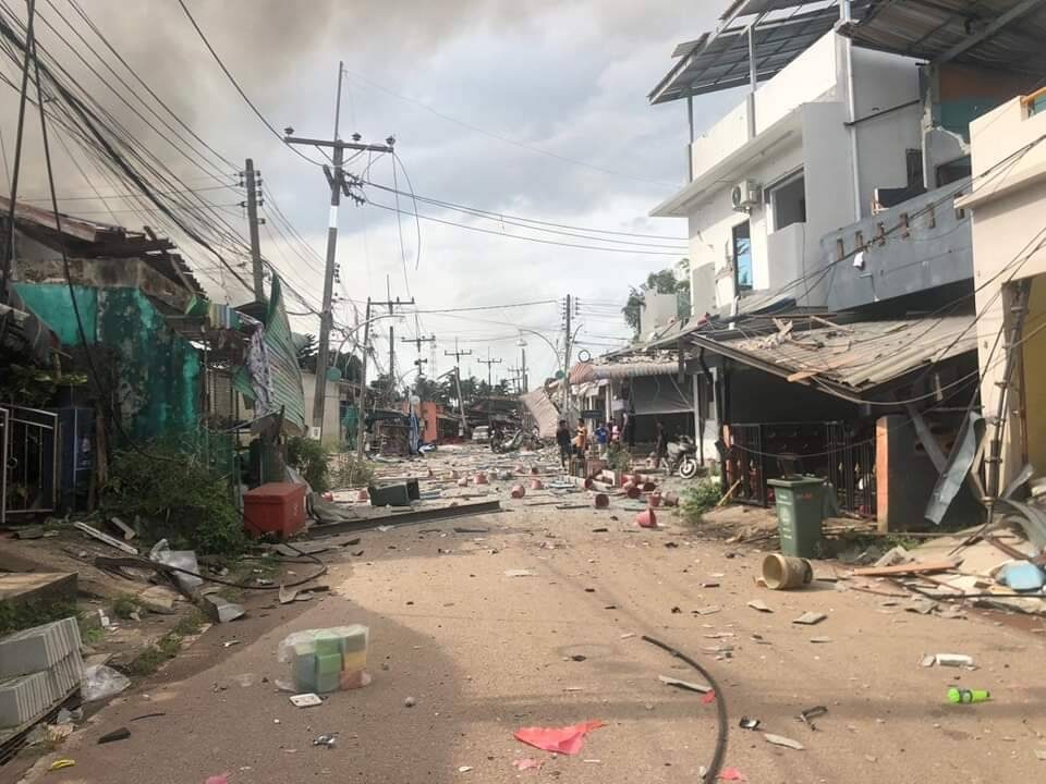 Nine killed in Thailand fireworks warehouse explosion