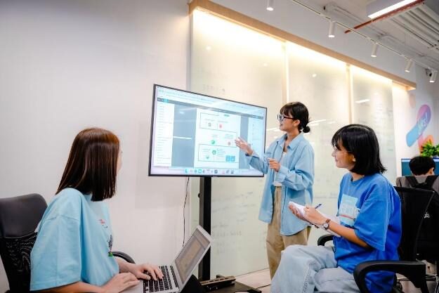 การทำงานภายในออฟฟิศ Yes Web Design Studio