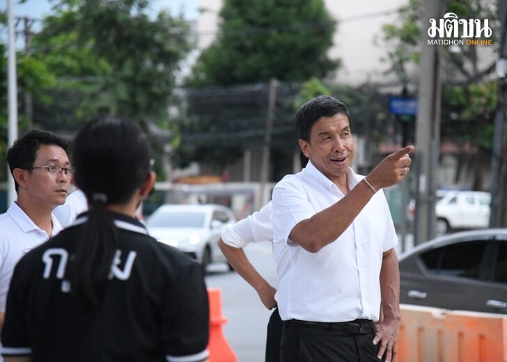 .กทม.สั่งลุย เร่งคืนผิวจราจรใต้สะพานห้าแยก ณ ระนอง ขีดเส้นปลายเดือน ก.ค. ต้องจบ!.