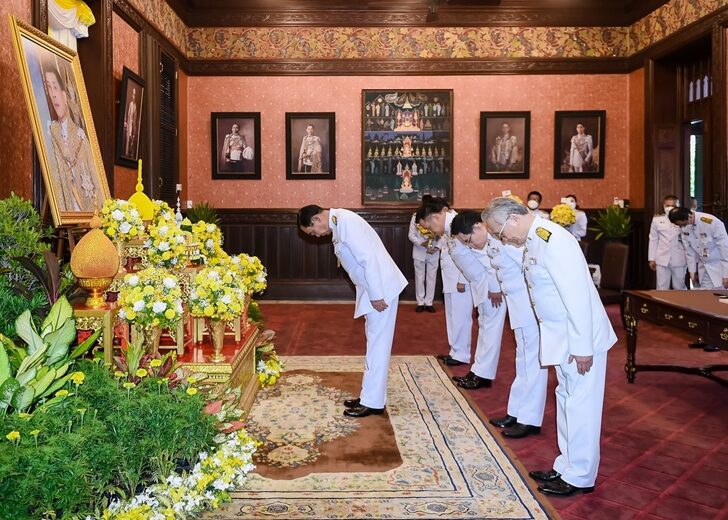 นายก-นำถวายพระพร