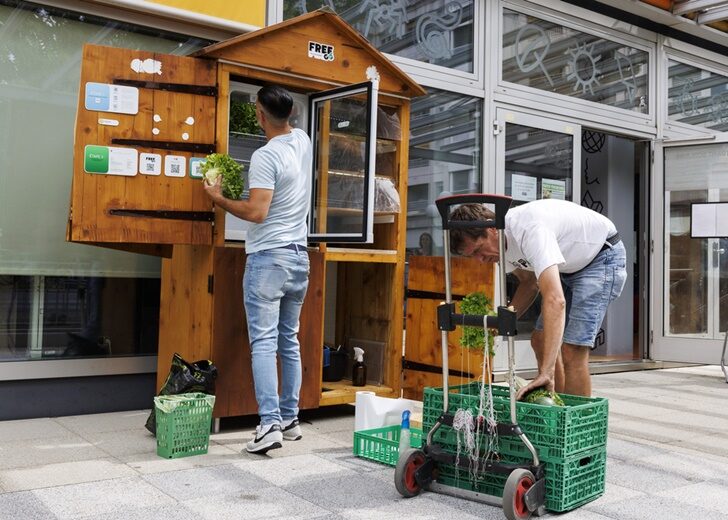 Switzerland Free Food Fridge