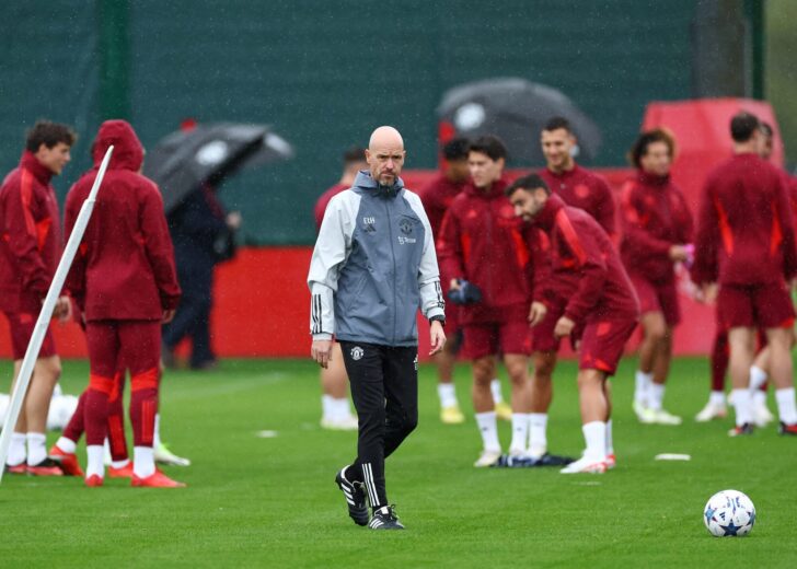 Champions League - Manchester United Training