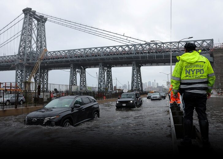 Remnants of Tropical Storm Ophelia in New York