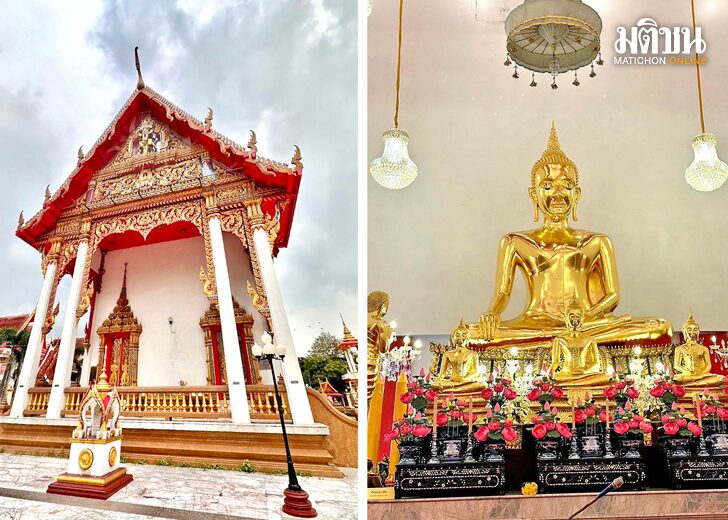ทัศนา ‘วัดราษฎร์บูรณะ’ กราบ ‘พระพุทธศิลา’ ศักดิ์สิทธิ์ ทำบุญรักษามรดกอยุธยาตอนปลาย