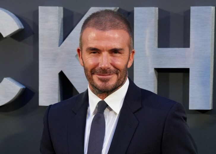 David Beckham and family premiere his new Netflix show