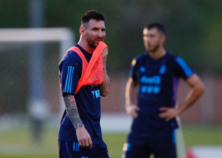 World Cup - South American Qualifiers - Argentina training