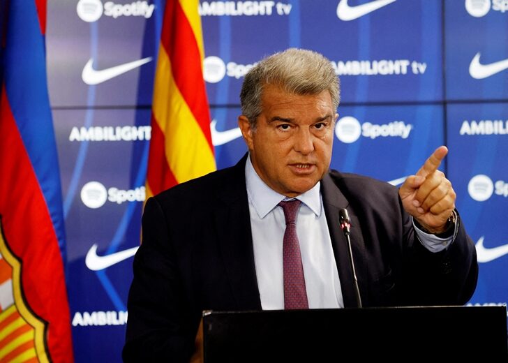 FILE PHOTO: FC Barcelona presents new board