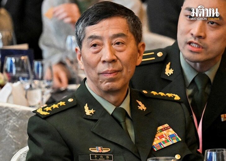 FILE PHOTO: China's Defence Minister Li Shangfu attends the 20th IISS Shangri-La Dialogue in Singapore