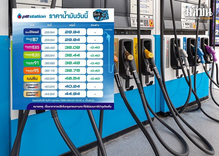 ราคาน้ำมัน3ตค
