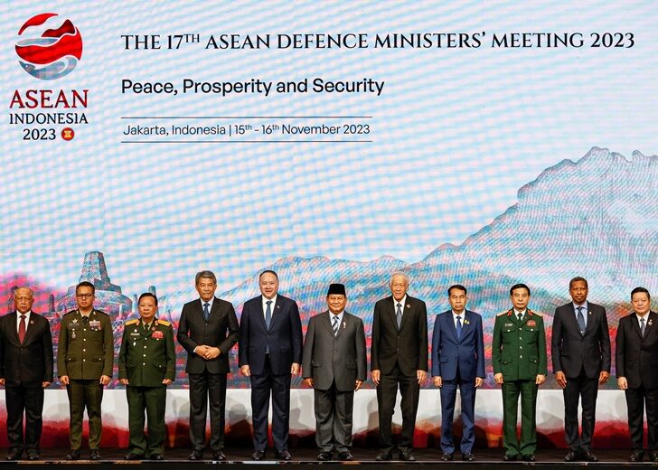 The 17th Asean Defense Minister Meeting in Jakarta