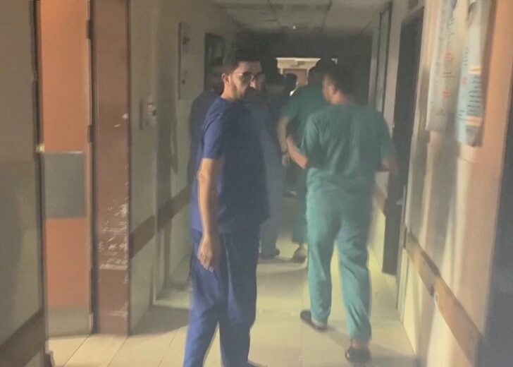 A view of damages inside Al Shifa hospital following Israeli raid, amid the ongoing conflict between Israel and the Palestinian group Hamas, in Gaza City