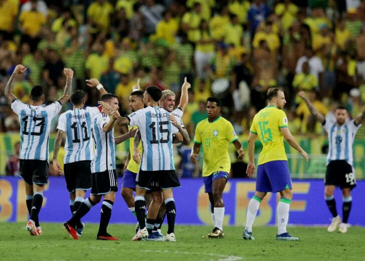 World Cup - South American Qualifiers - Brazil v Argentina