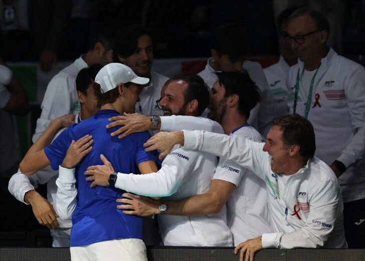 Davis Cup Finals - Semi Final - Serbia v Italy