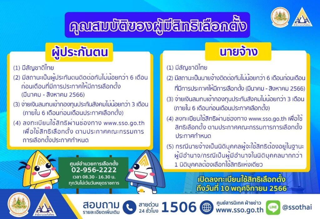 ด่วน เชิญชวนนายจ้างผู้ประกันตนรักษาสิทธิ อย่าห่วงข้อมูลรั่วไหล