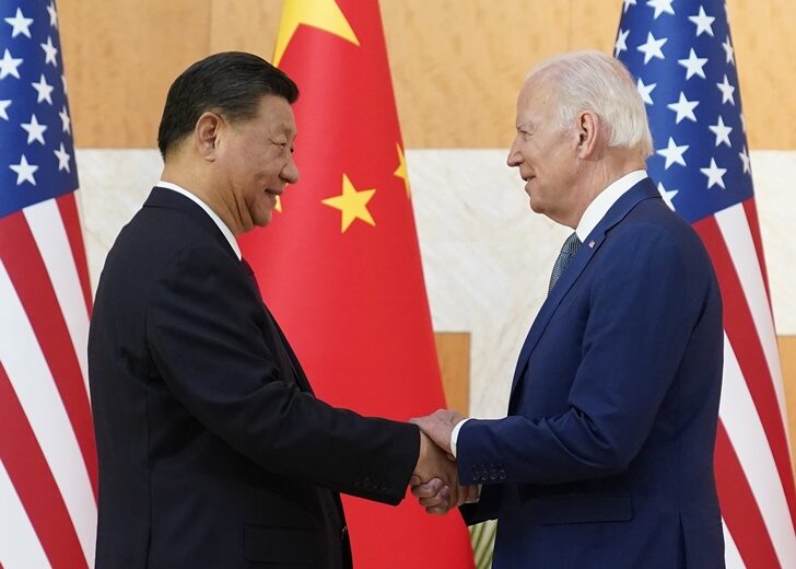 Xi Jinping, Joe Biden