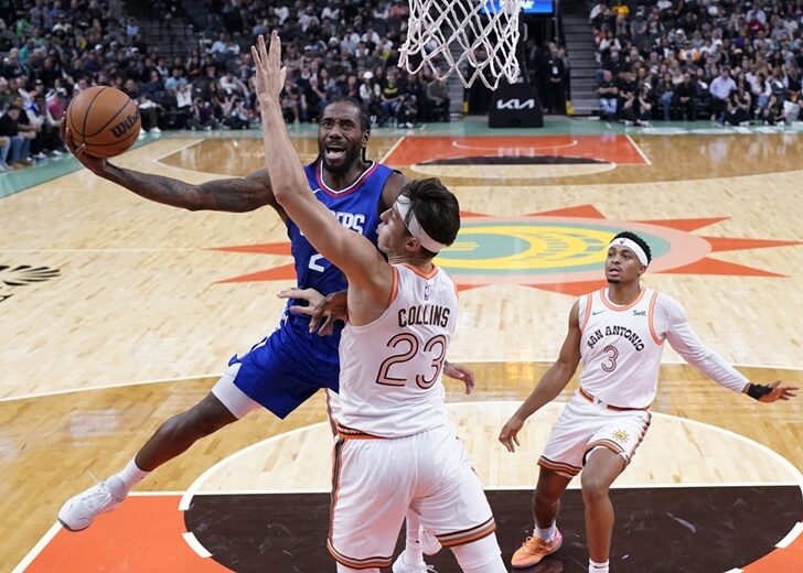 Clippers Spurs Basketball