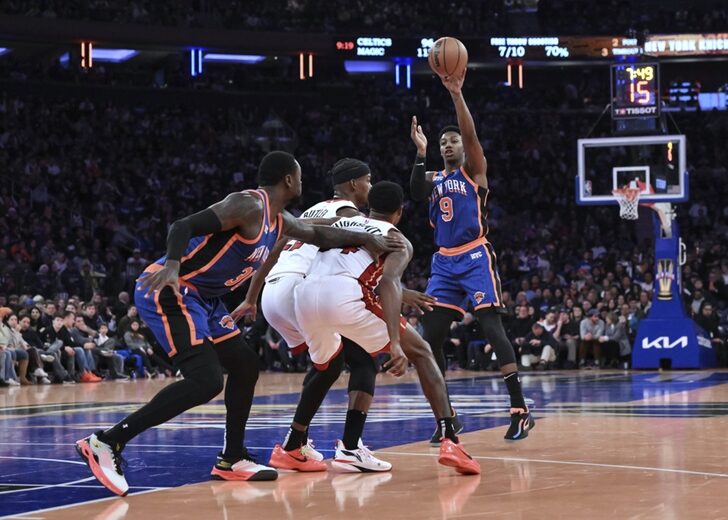 Heat Knicks Basketball
