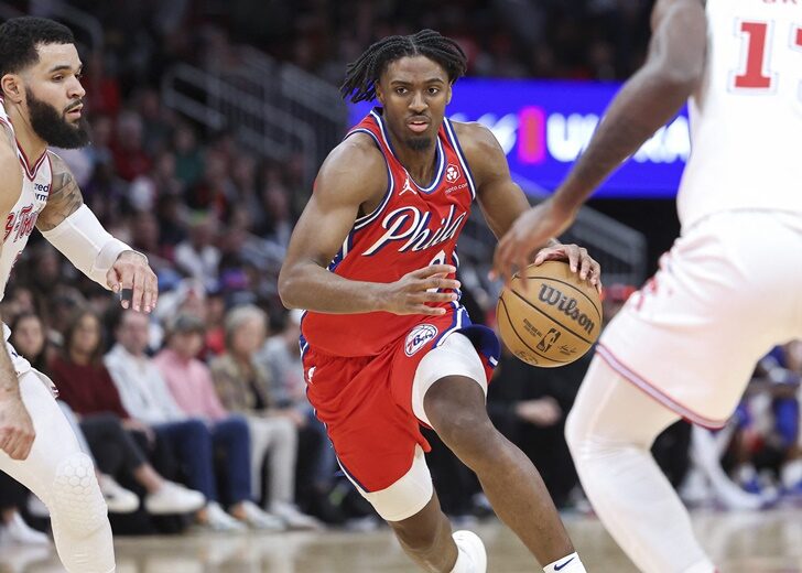 NBA: Philadelphia 76ers at Houston Rockets
