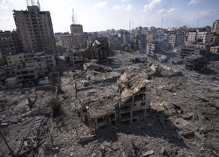 Israel Palestinians Gaza Destruction