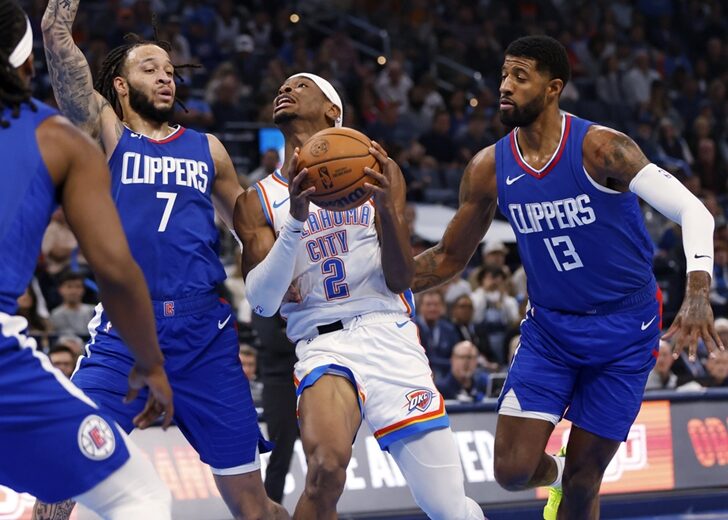 Shai Gilgeous-AlexanderAmir CoffeyPaul George