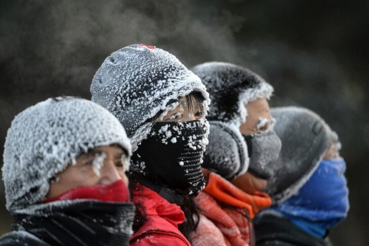CHINA-WEATHER-WINTER