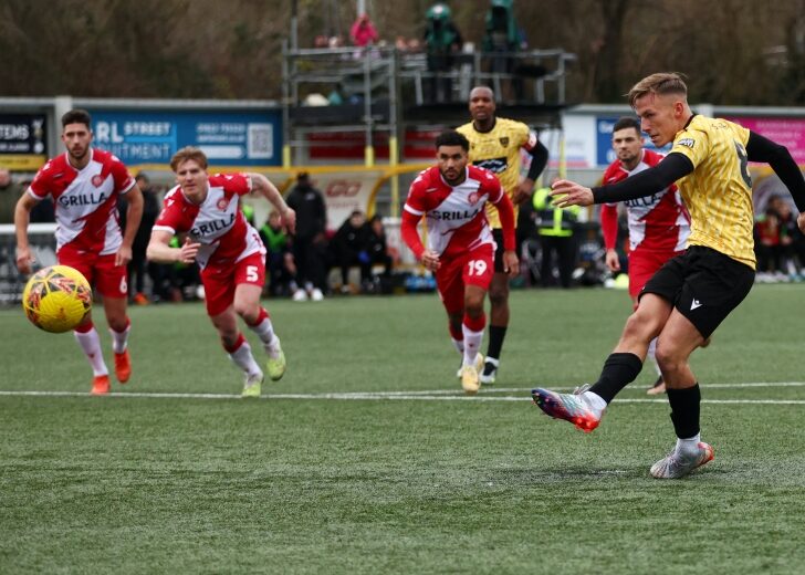 เมดสโตน ทีมดิวิชั่น6 เซอร์ไพรส์ปราบสตีฟเนจ เข้ารอบสี่ เอฟเอคัพ