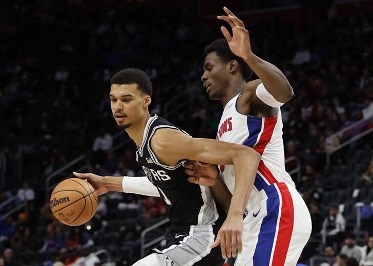 NBA: San Antonio Spurs at Detroit Pistons