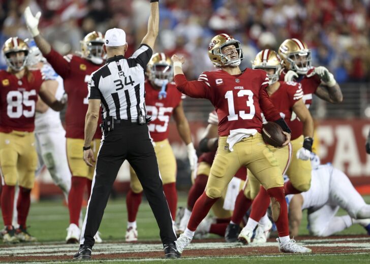 Lions 49ers Football