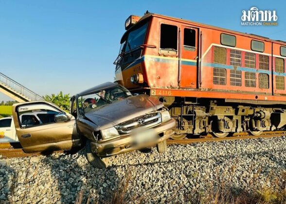 รถไฟชน