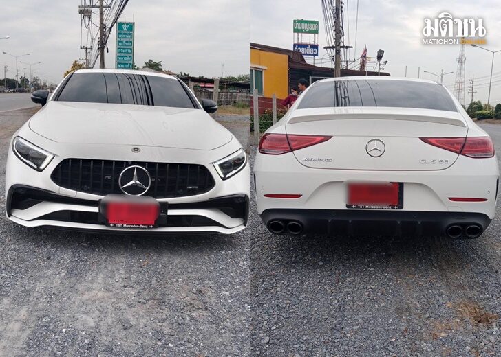 เบนซ์ ป้ายแดงปลอม01