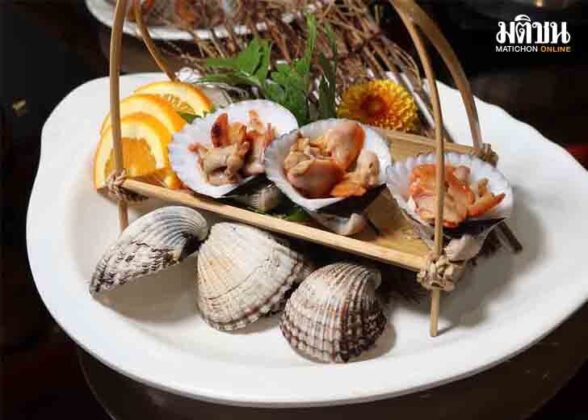 เล็กหงษ์โภชนา ของทะเลสดๆ อร่อยไปหมดสไตล์ไทยจีน : ปิ่นโตเถาเล็ก
