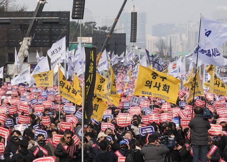 South Korea Doctors Protest