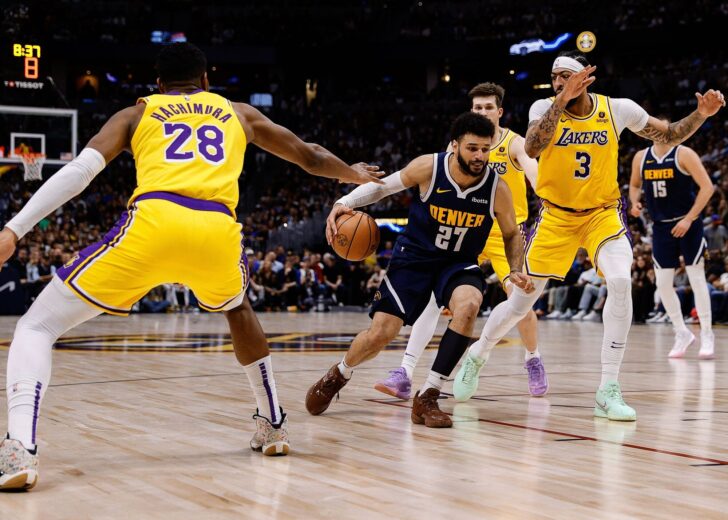 NBA: Playoffs-Los Angeles Lakers at Denver Nuggets