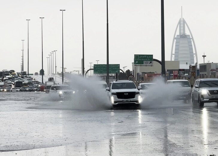 Arabian Peninsula Rain