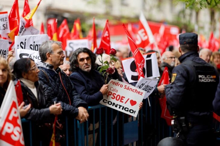 SPAIN-POLITICS-GOVERNMENT-PSOE-DEMO
