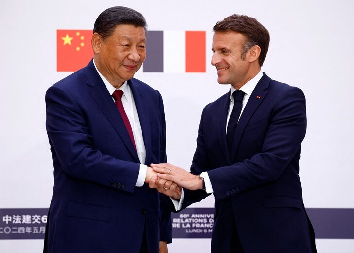 FRANCE-CHINA-POLITICS-DIPLOMACY