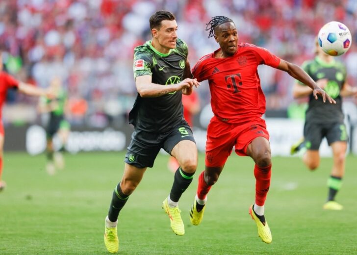 FBL-GER-BUNDESLIGA-BAYERN MUNICH-WOLFSBURG