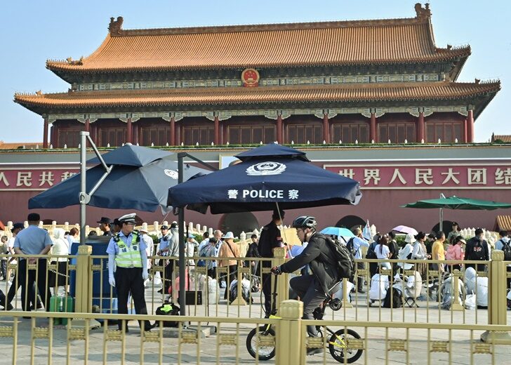CHINA-POLITICS-TIANANMEN