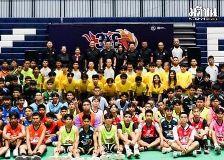 เตาเหยยบโลก โรลออน นักบาสฯกว่าพันคึกคักชู้ต 3×3 โคราช หนุ่มเจ้าถิ่น-สาวกาญจนาผงาดแชมป์