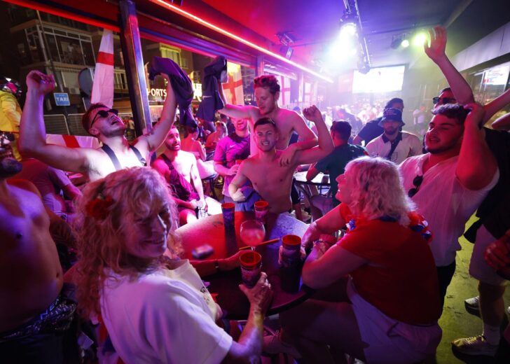 Euro 2024 - England fans gather in Benidorm to watch Serbia v England
