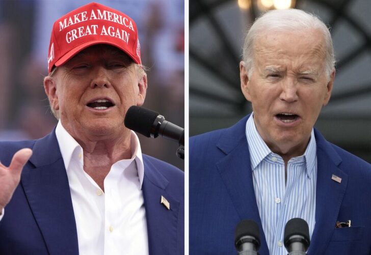 Joe Biden; Donald Trump