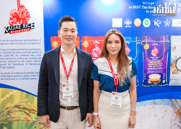 แกะรอยความสำเร็จ‘ข้าวตราไก่แจ้’ ในงาน ThaiFex Anuga Asia 2024