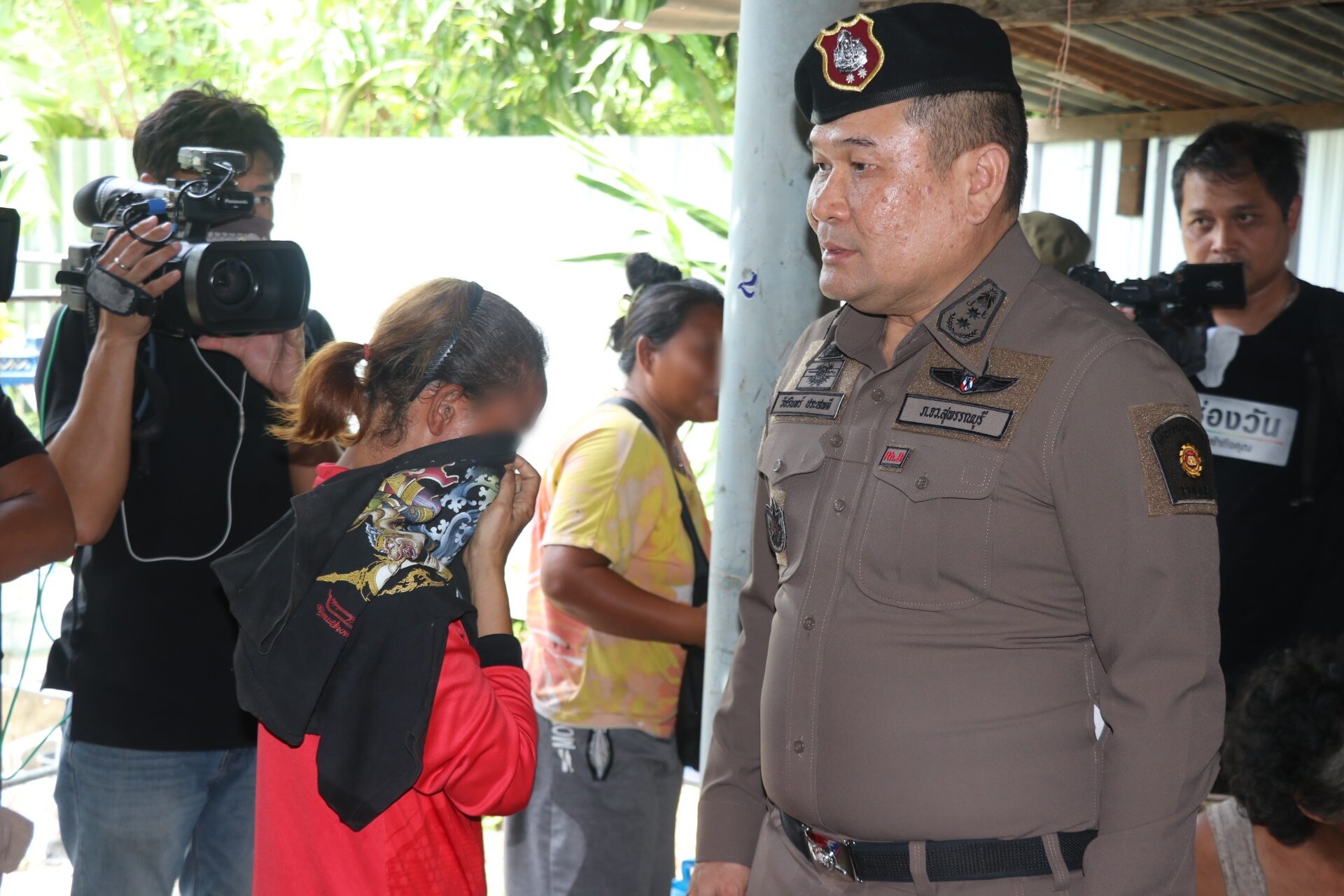 Thai family used 6 year old girl to deliver drug